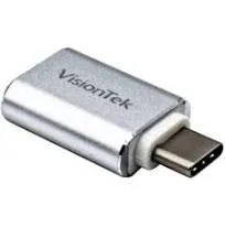 VisionTek USB-C to USB-A (M/F) - 1 x Type A Female USB - 1 x Type C Male USB