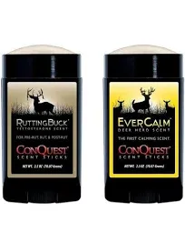 Conquest Scents RuttingBuck Pack (rutting Buck and Evercalm Stick) Conquest Scents