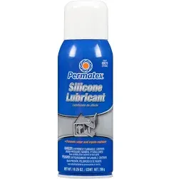 Permatex 80070 Silicone Spray Lubricant, 10.25 oz. net Aerosol Can, 2 pack