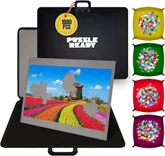 Puzzle Ready 1000 Pieces Portable Jigsaw Puzzle Caddy Board