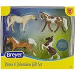 Breyer Horses Stablemates Pintos & Palominos Collection | 4 Horse Set | 1:32 Scale | 3.75" x 2.5" | Horse Toy | Model #6226