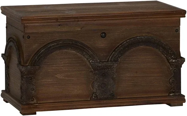 Household Essentials Wooden Arch Trunk