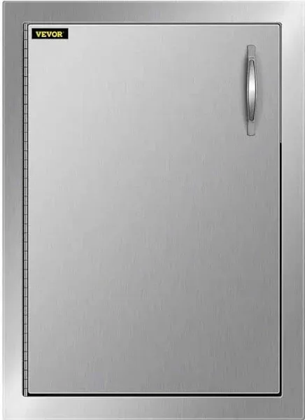 VEVOR Hinged Access Door 16 x 22 Inch Vertical Door Stainless Steel Access Door Outdoor Kitchen