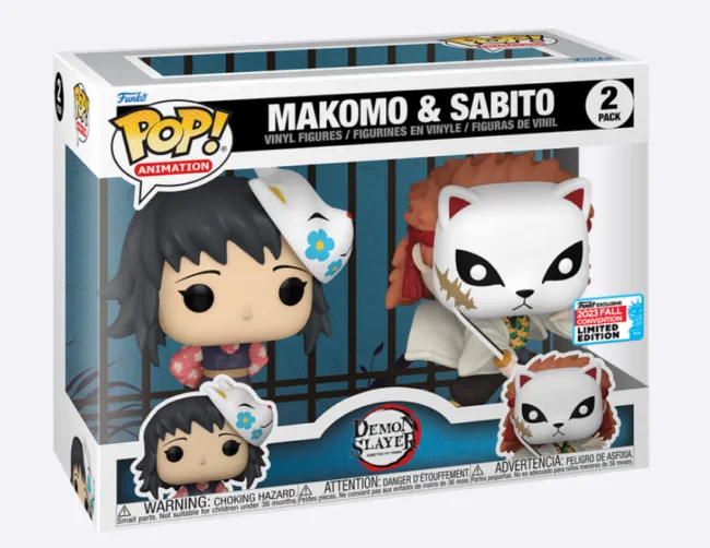 Funko Pop! Demon Slayer Makomo & Sabito (NYCC 2023)