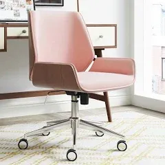 Elle Decor Ophelia Home Office Desk Chair, Mid Century