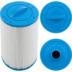 Spa Filter Darlly: 60401 Baleen: AK-9019, OEM: 25252,03FIL1400, Pleatco: PWW50P3 , Unicel: 6CH-940 , Filbur: FC-0359, Diameter: 6", Length: 8-1/4"