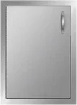 VEVOR 16 x 22-in BBQ Door Built-in Grill Cabinet Single Door Stainless Steel | 18YCZJJCZDKCGM001V0