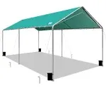 SAILARY Outdoor Heavy Duty Carport 10 X 20 Ft Heavy Duty Carport Car C