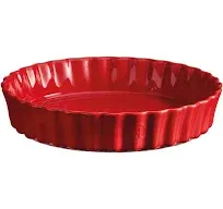 Crostata Baking Mold 28 Cm - Red/Gran Cru - Emile Henry - Dealer