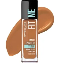 NEW Maybelline Fit Me Matte + Poreless Liquid Foundatio (# 118 Light Beige)