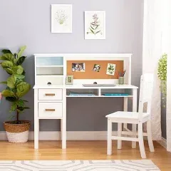 Guidecraft Kid's Taiga Desk and Hutch