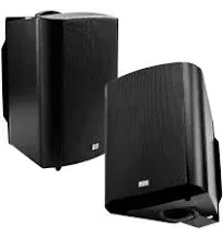 OSD Audio 5 1/4 Inch Outdoor Patio Speakers - Black