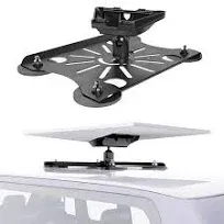 Adjustable Starlink Gen 3 Roof Mount, Starlink Mounting Kit Gen 3, Starlink Magnetic Mount for Starlink Internet Kit Satellite, Starlink Magnet Mount with Adjustable Pan-Tilt