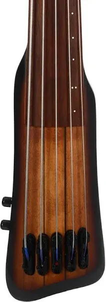 Ibanez Bass Workshop UB805 5-string Electric Upright Bass - Mahogany Oil Burst