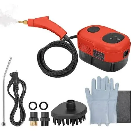 Steam Cleaner,2500W High Temperature Pressurized Steam Cleaner,Portable Steam ...