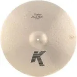 Zildjian 22 Inch K Custom Dark Ride Cymbal