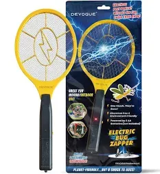 ® Electric Fly Swatter Bug Zapper Battery Operated Flies Killer Indoor &amp; Outd...