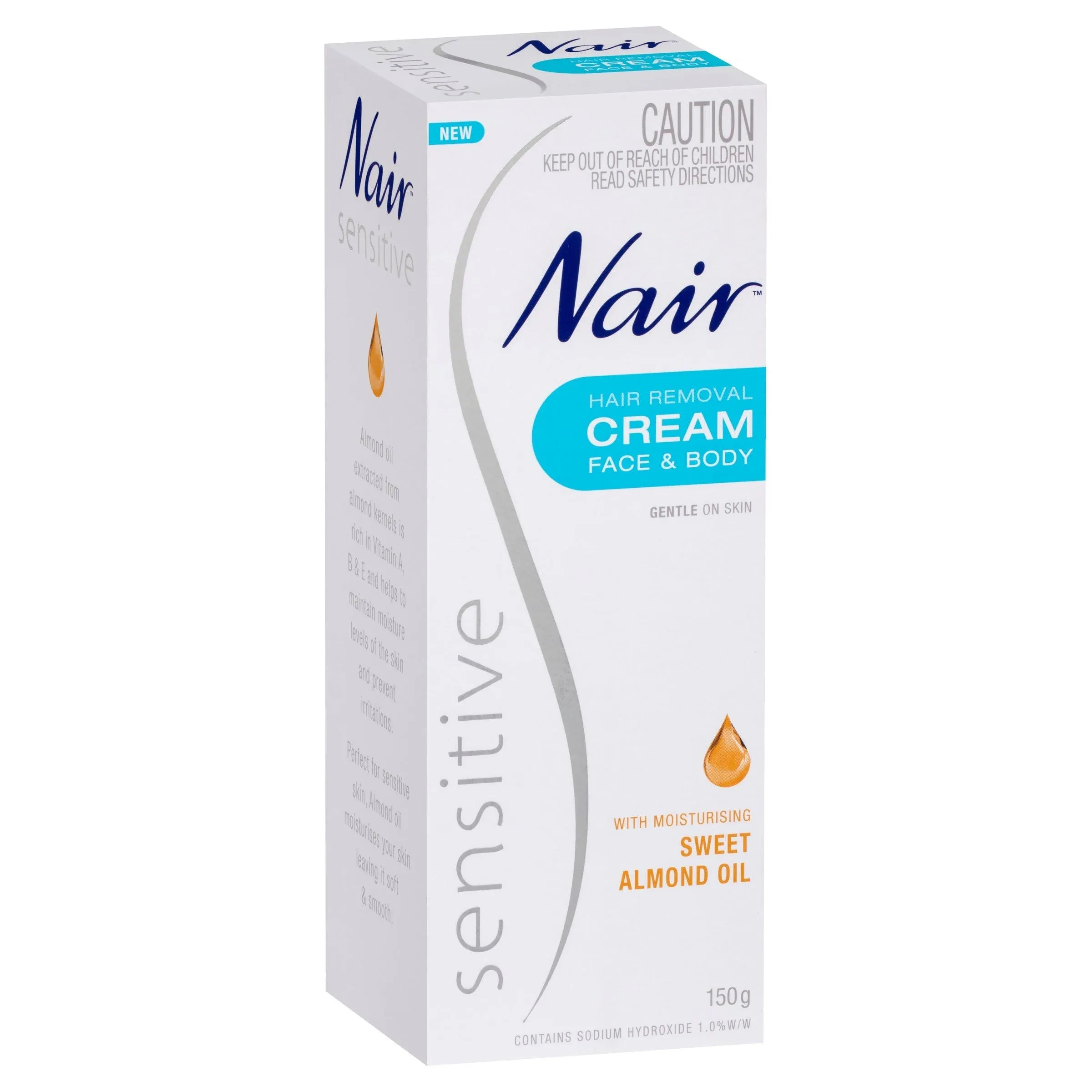 Nair Sensitive Hair Removal Cream (150g)