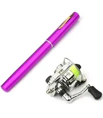 Lixada Pen Fishing Rod Reel Combo Set