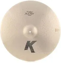 Zildjian 22" K Custom Dark Ride Cymbal | Reverb