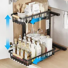 Rebrilliant Under Sink Organizer 2 Tier