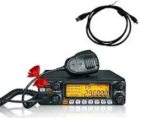 Anytone At-5555nii Upgraded 10 Meter Radio High Power Am 60W/ FM 45W/ SSB 60W Mobile Transceiver for Truck, Men's, Size: 10 in