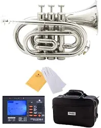 Mendini MPT Bb Pocket Trumpet