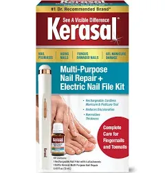 Kerasal 0.43 Fl Oz (Pack of 1), Multi-Purpose Nail Repair + File 