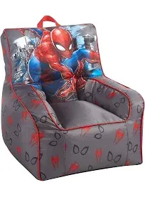 Idea Nuova Marvel Spiderman Toddler Nylon Bean Bag Chair