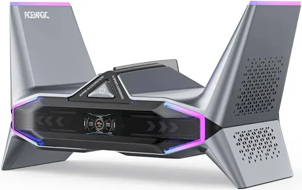 STARSHIP Desktop Gaming PC, i9-12900H up to 5.0GHz, GeForce RTX 3070M 16GB, Mini PC Gaming 32GB DDR5 1TB PCIe3.0*4 SSD, WiFi 6, BT5.2, Dual 2.5G LAN/8K Triple Display/USB4/LCD/logo projection