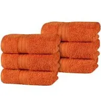 Superior Atlas Cotton Heavyweight Hand Towels, Towel Set, Luxury Bathroom Accessories, Kitchen Basics, Spa, Salon, Hotel, Resort, Thick, Ultra-Plush, Highly-Absorbent, Hand Towel, Sandstone