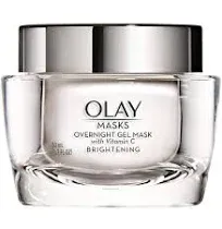 Olay Brightening Overnight Gel Face Mask with Vitamin C 1.7oz moisturizer