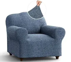 Stretch Armchair Slipcover Italian Style & Premium Quality Mille Righe Collection PAULATO by GA.I.CO. Upholstery