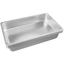 Eggkitpo Full Size 6-Pack 4 Inch Stainless Steel Hotel Pans