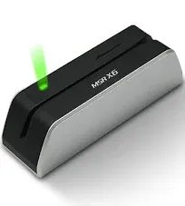 MSR X6 Magnetic Card Reader Writer USB 3-Track Swipe