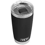 Yeti 20 oz Rambler Tumbler with MagSlider Lid, Black