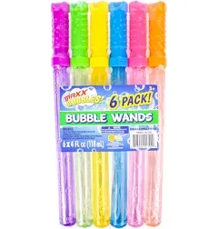 Maxx Bubbles! 4 oz Bubble Wands - 6 Pk