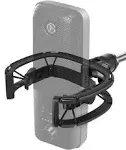 Wave Microphone Shock Mount - custom built for Elgato Wave 1 and Wave 3, Anti-Vibration Suspension Shock Mounts Holder Clip