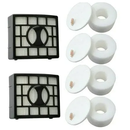 4 Foam + 2 HEPA Vacuum Filters For Shark Rotator NV680 NV681 NV683 NV800 XHF680