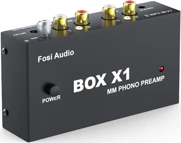 Box X1 Phono Preamp For Mm Turntable Mini Stereo Audio Hi-Fi Phonograph/Record P