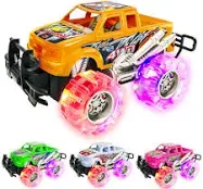 Artcreativity Light Up Monster Trucks for Boys Toy