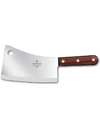 Victorinox 7.6059.9 7" Curved Cleaver With Walnut Handle