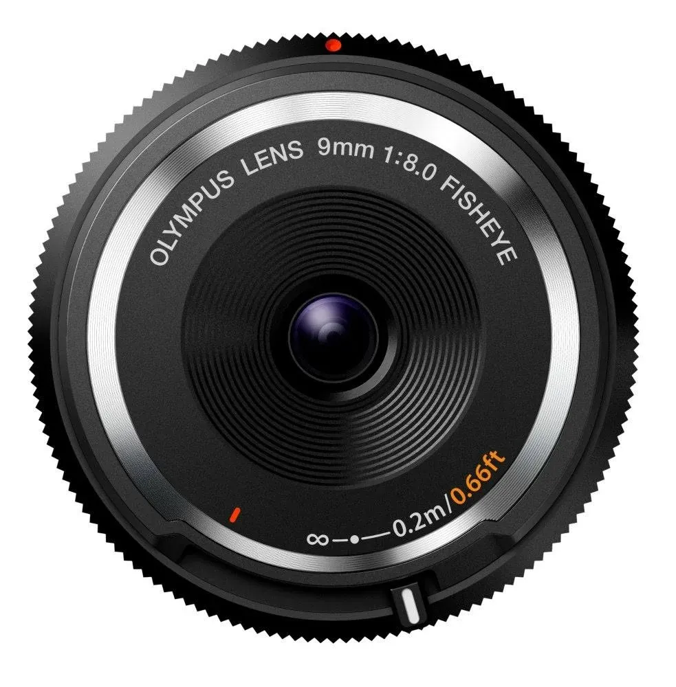 Om System 9mm F/8 Ultra Pancake Fisheye Noir