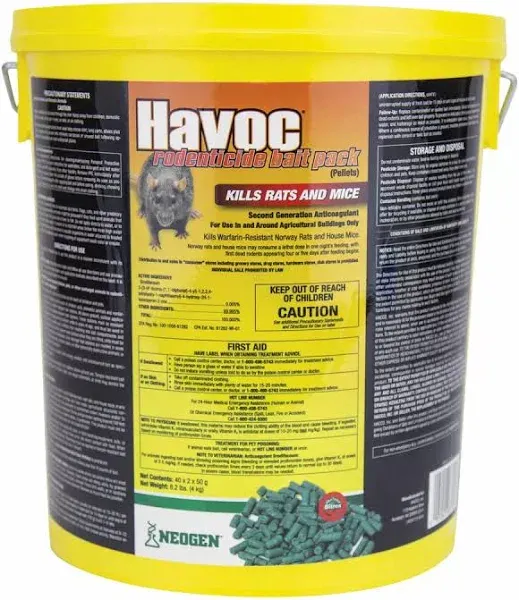 Neogen Havoc Rat & Mouse Bait