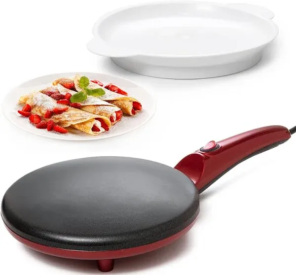 Auto Power Off Electric Crepe Maker I Pan APO Portable Crepe Maker &amp; Hot Plate