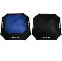 Ram FX Tour Premium 64" Extra Large Square Golf Umbrellas (2 Pack)