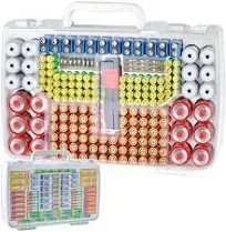 Xuerdon Battery Organizer Storage Holder Case