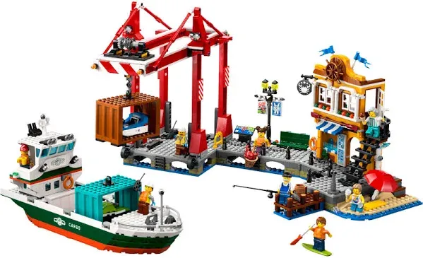 LEGO City Seaside Harbor Cargo Ship