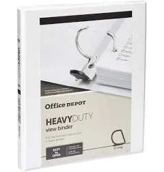 Office Depot Heavy-Duty View 3-Ring Binder