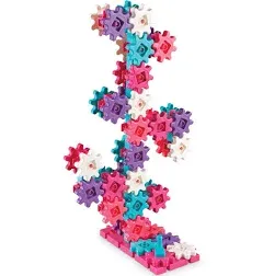 Gears! Gears! Gears! Deluxe Building Set, 100 Pieces, Pink